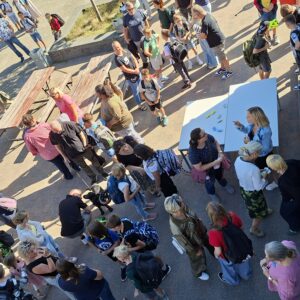 ...vor unserer Mensa...