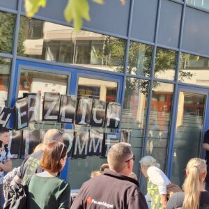 Bei herrlichem Wetter...