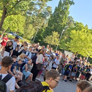 ...unserer Schulhof-Bäume...