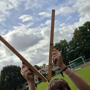 Klappe für den Sprint