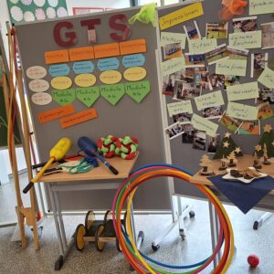 die ihre Aktivitäten im Mittagsbereich vorstellte.