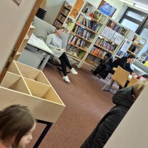 Zurück im Schulhaus, denn...